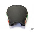 LUIMOTO Team Italia Rider Seat Cover for the DUCATI 1198 / 1098 / 848 / Evo LUIMOTO Team Italia Rider Seat Cover for the DUCATI 1198 / 1098 / 848 / Evo